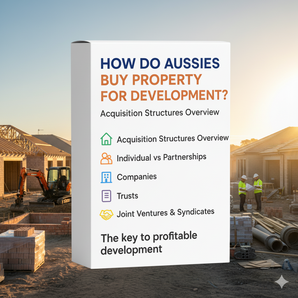 Acquisition Structures for Property Development in Australia